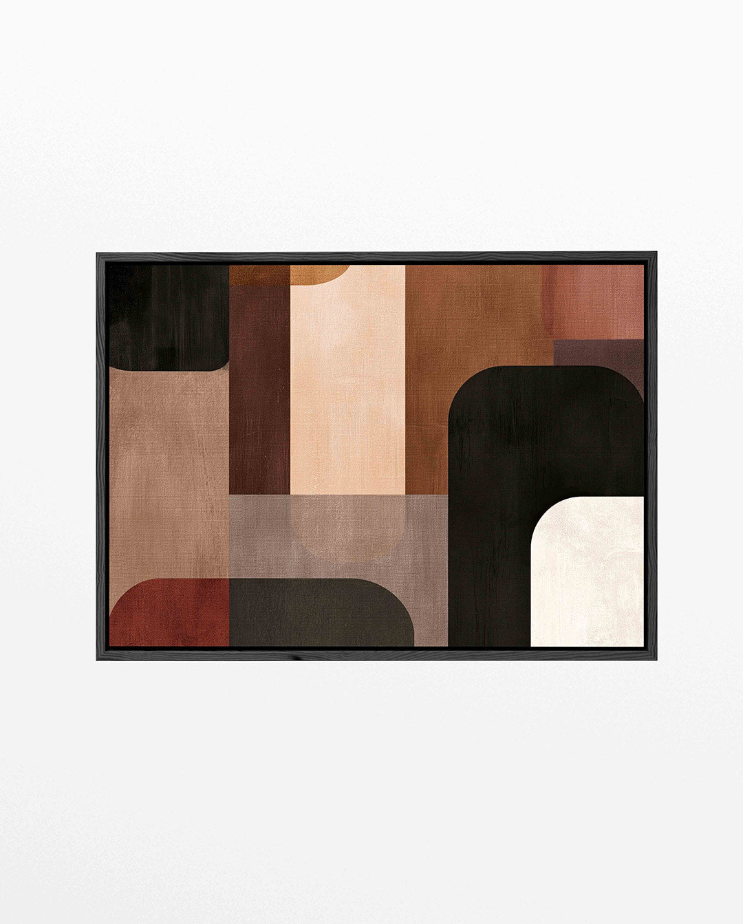 Geometrische vormen compositie Kunstwerk