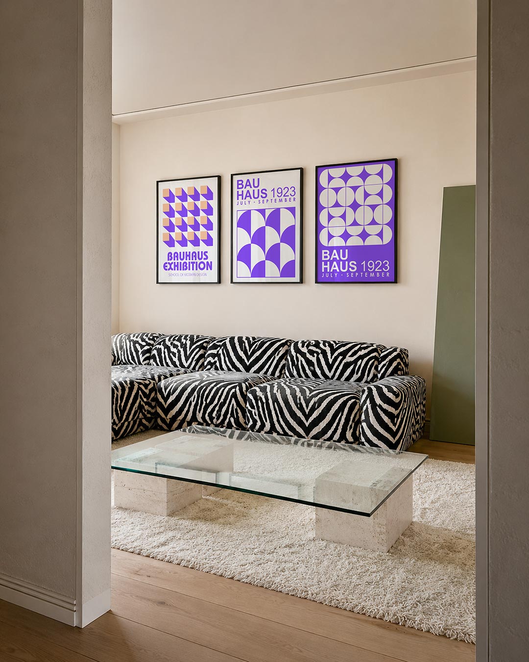 Vorm en schaduw Posterset