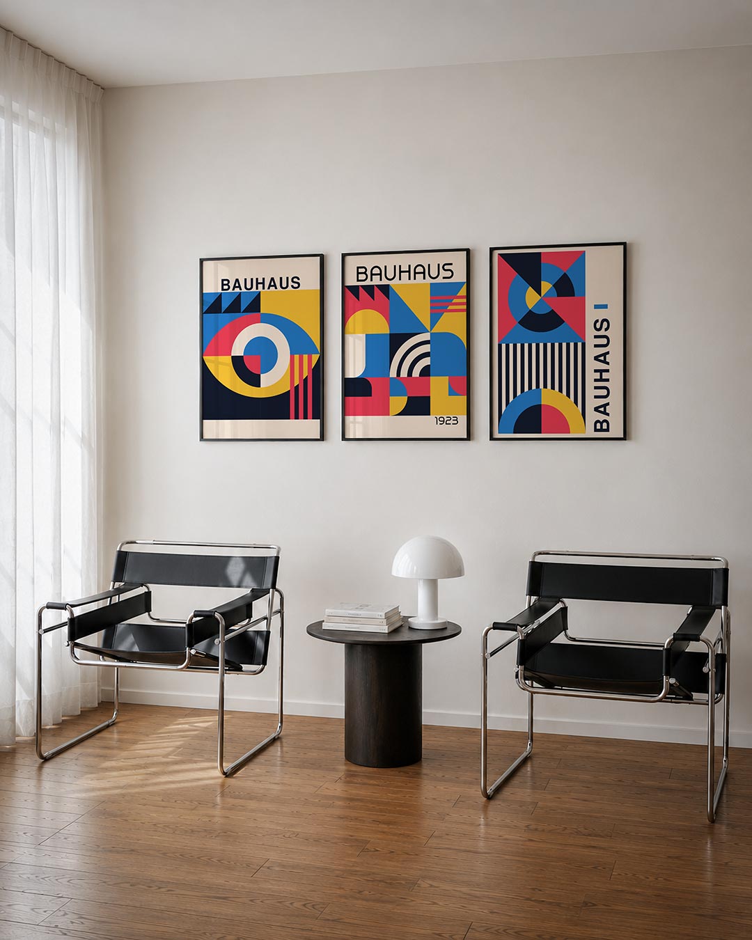 Vormen en kleurvlakken Posterset