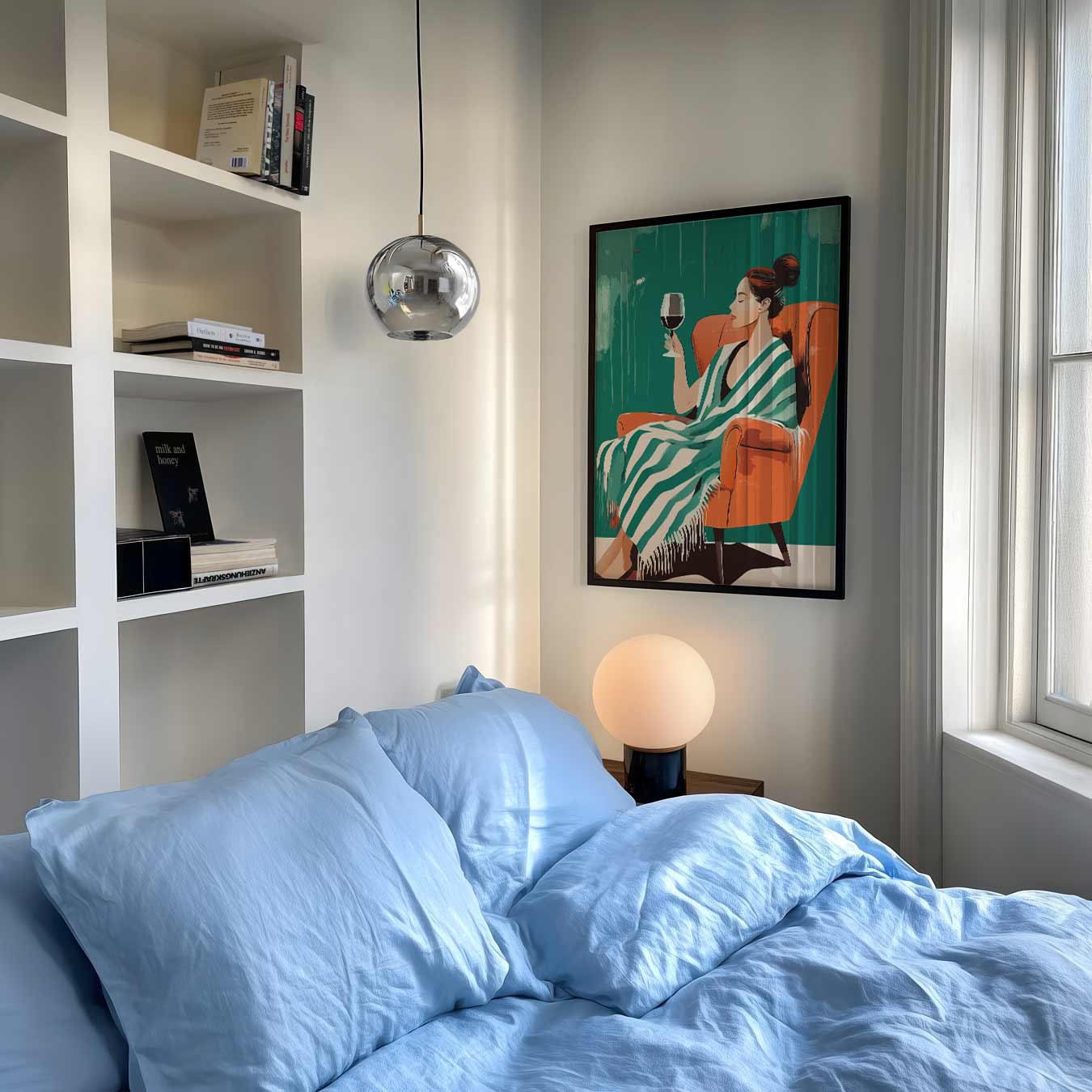 Relax & Wine Vibes Poster-WallArtistic