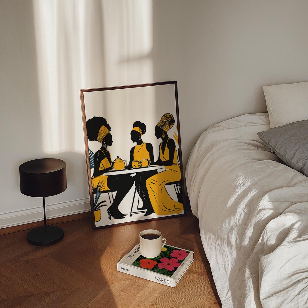 Stijlvolle Vriendschap Poster-WallArtistic