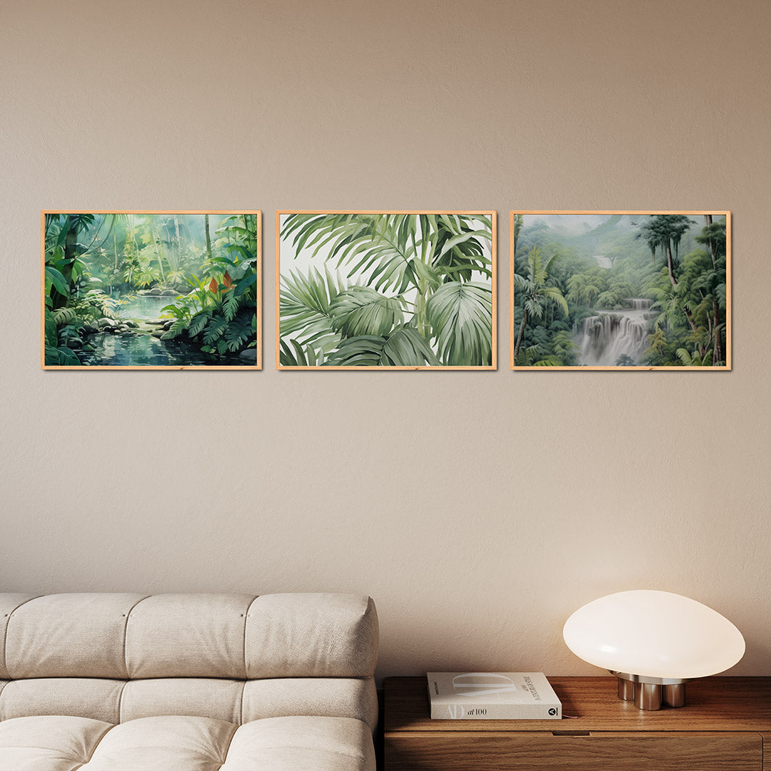 Groene oase Posterset