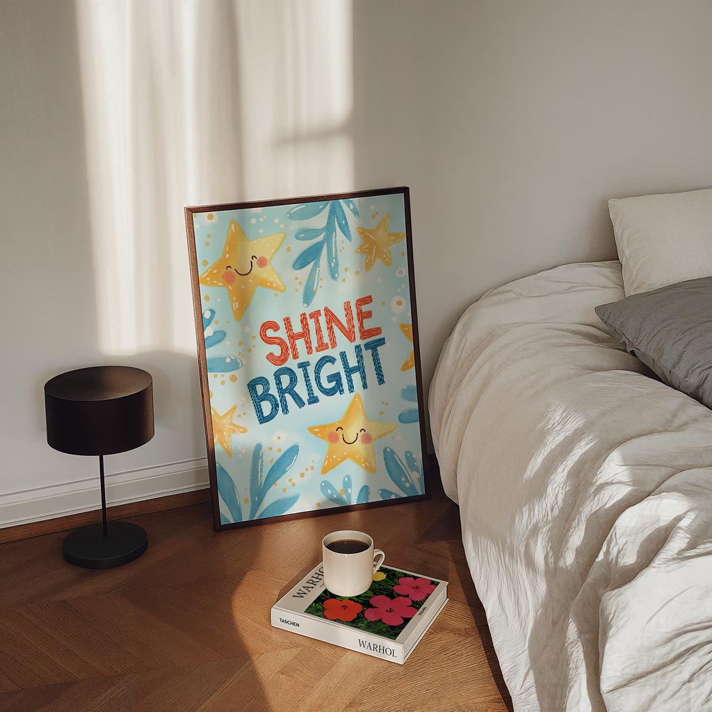 Shine Bright Sterrenposter-WallArtistic