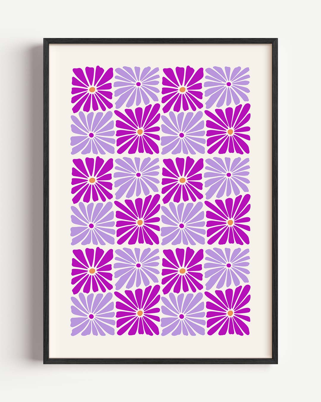 Vrolijke Bloemenpracht Poster-WallArtistic