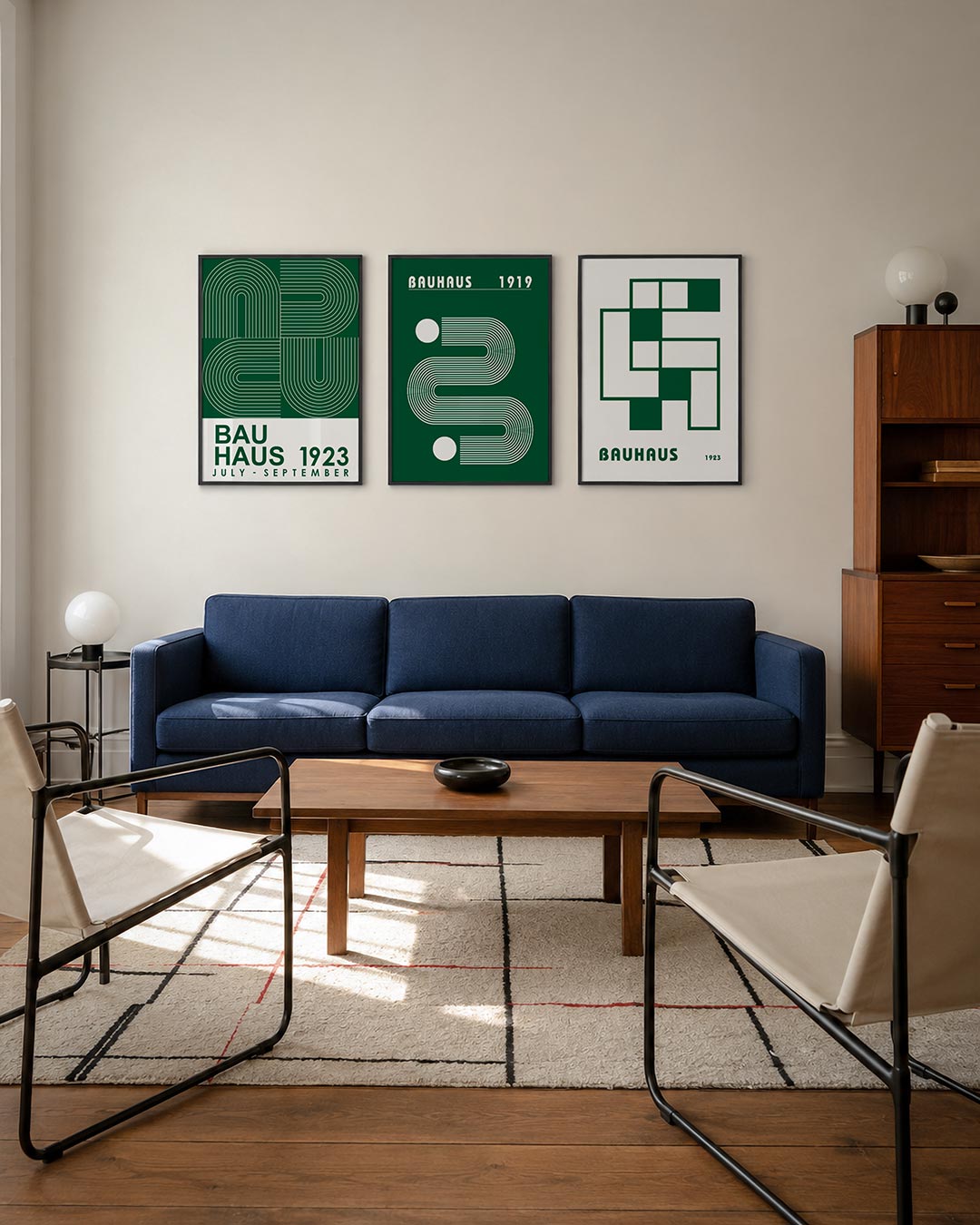 Lijnen en kleurvlakken Posterset