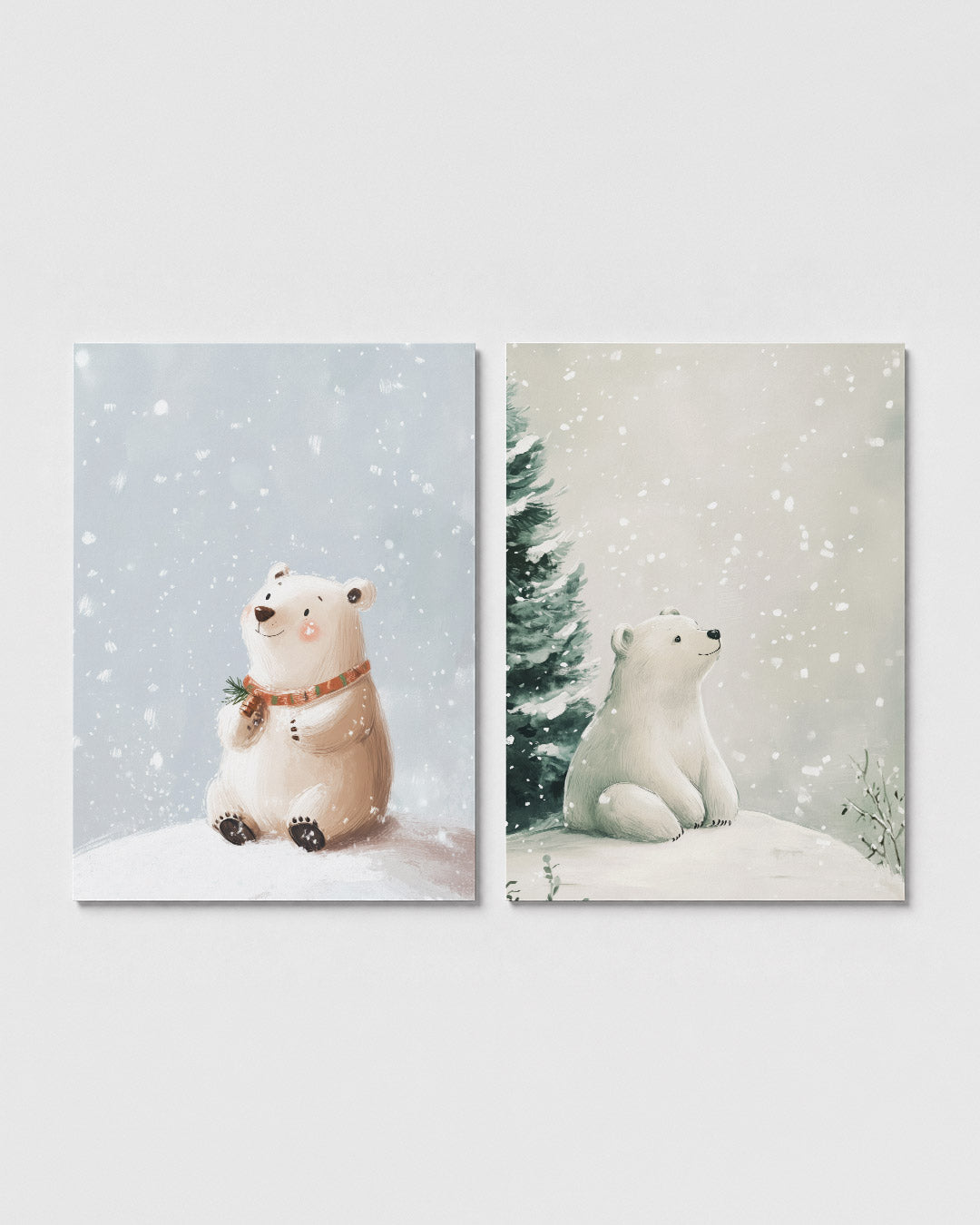Winterse vreugde Posterset
