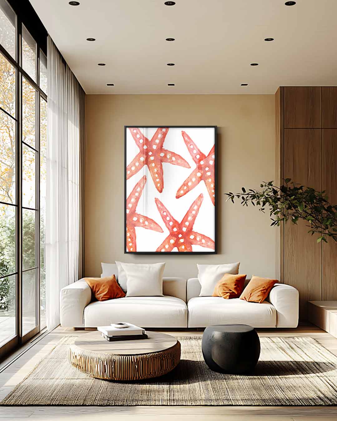 Abstract kunstwerk Kunstwerk-canvas-dibond-plexiglas-wanddecoratie-WallArtistic
