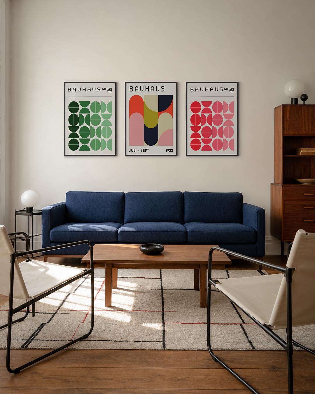 Groene cirkelpatronen Posterset