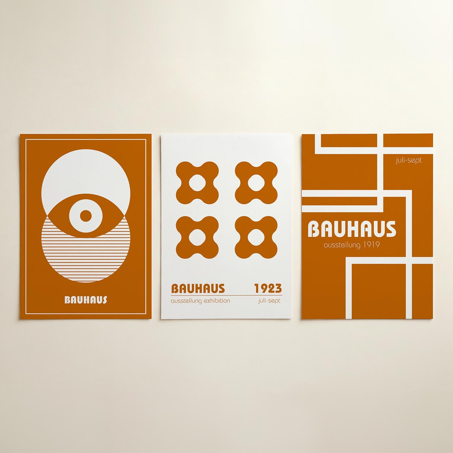 Vormen en vlakken Posterset