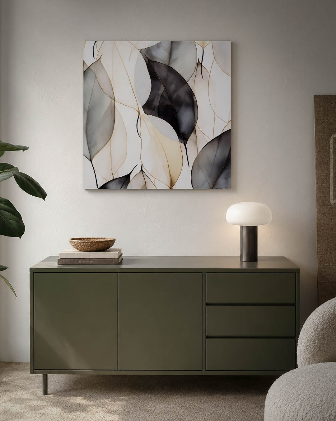 Organische vormen Kunstwerk