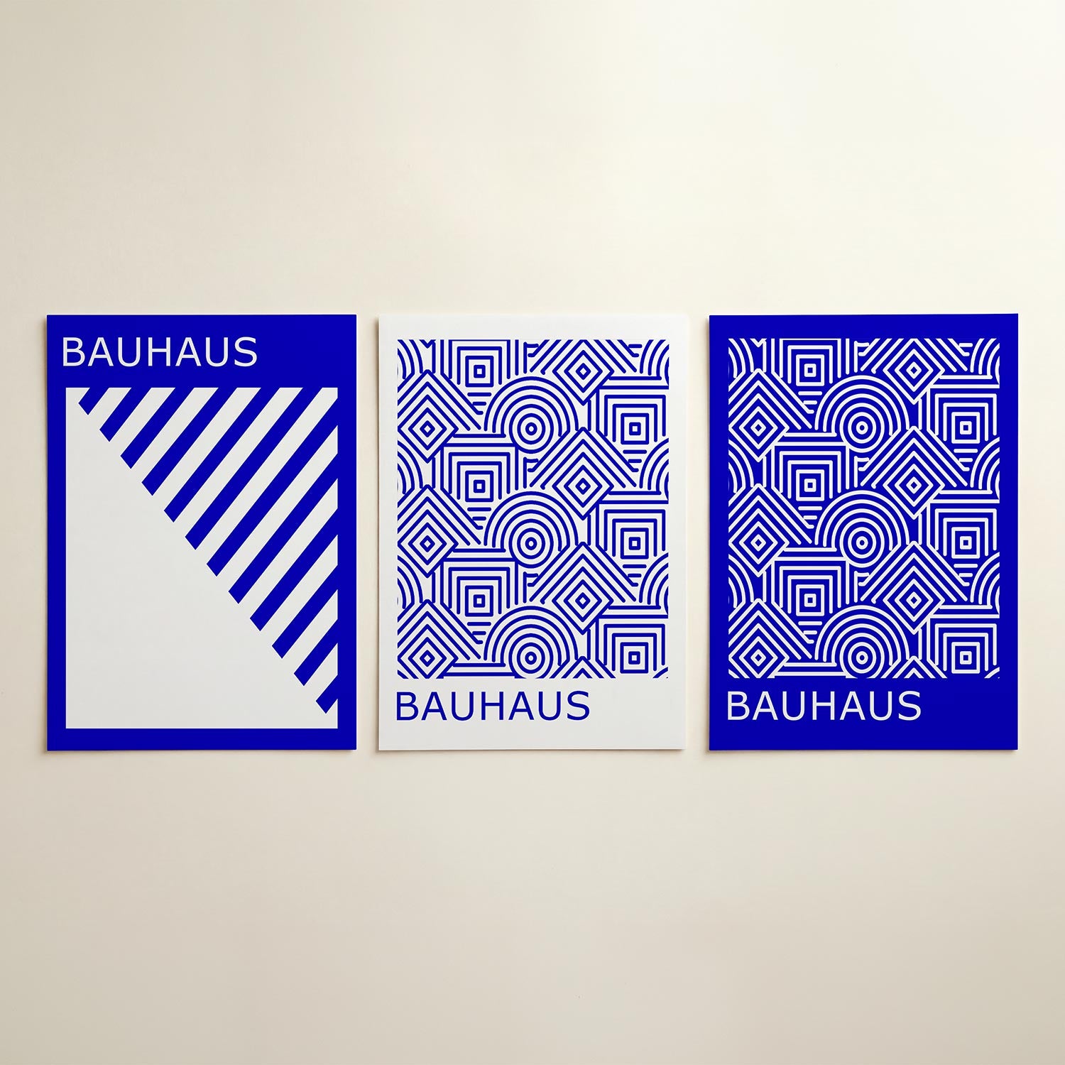 Lijnen en vlakken Posterset