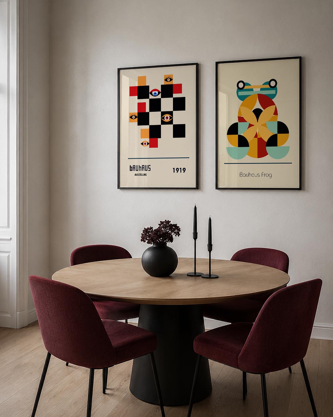 Oog en vlak Posterset
