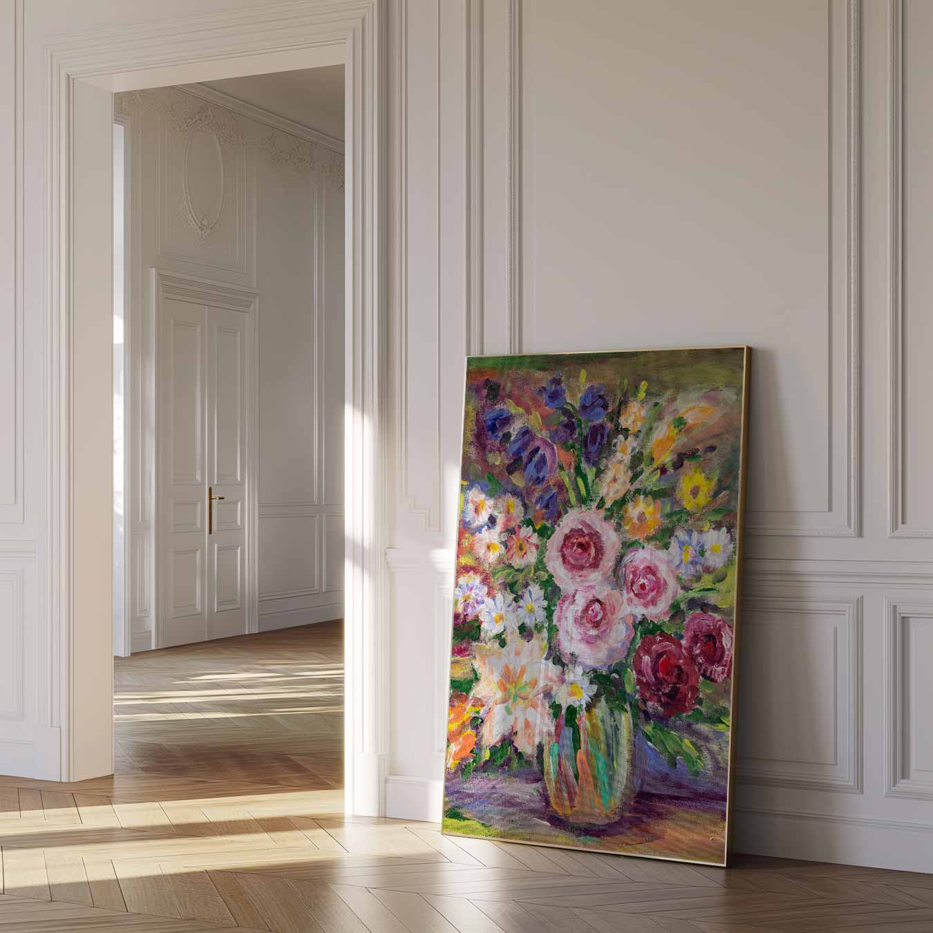 Bloemenvaas Poster-WallArtistic