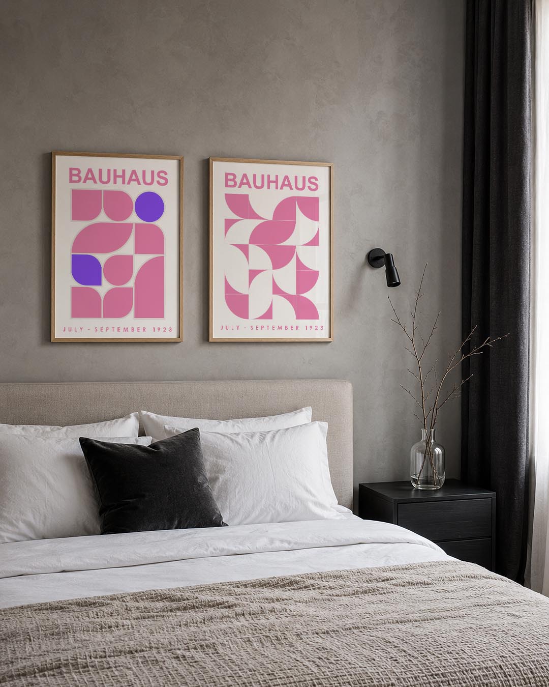 Vormenspel en kleur Posterset