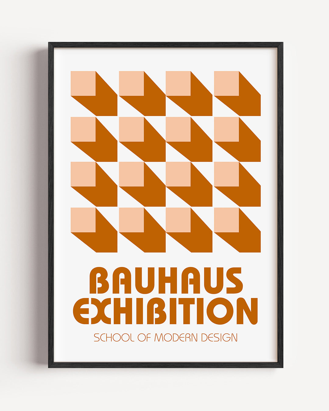 Vorm en schaduw Poster