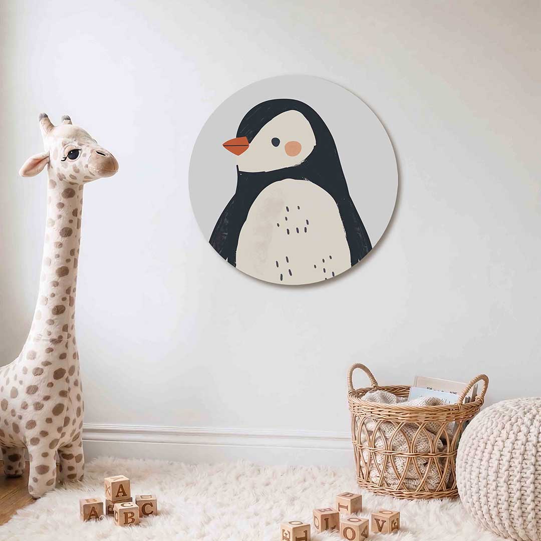 Pinguïn Muurcirkel