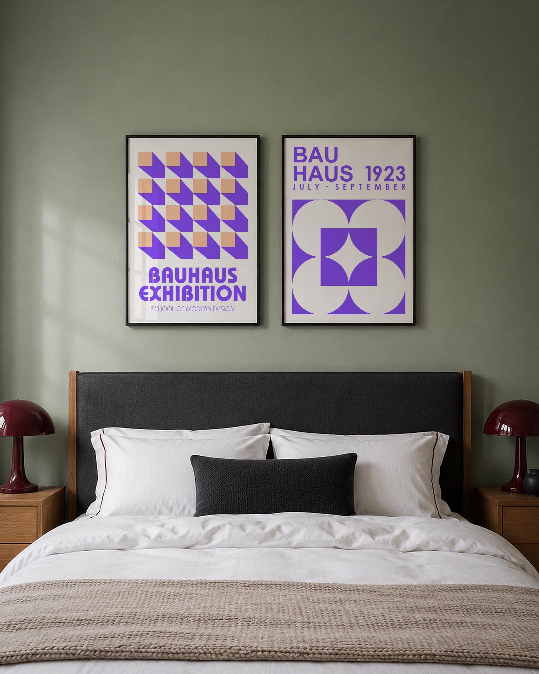 Vorm en schaduw Posterset