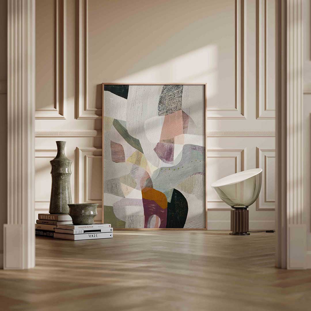 Abstracte vormen Poster
