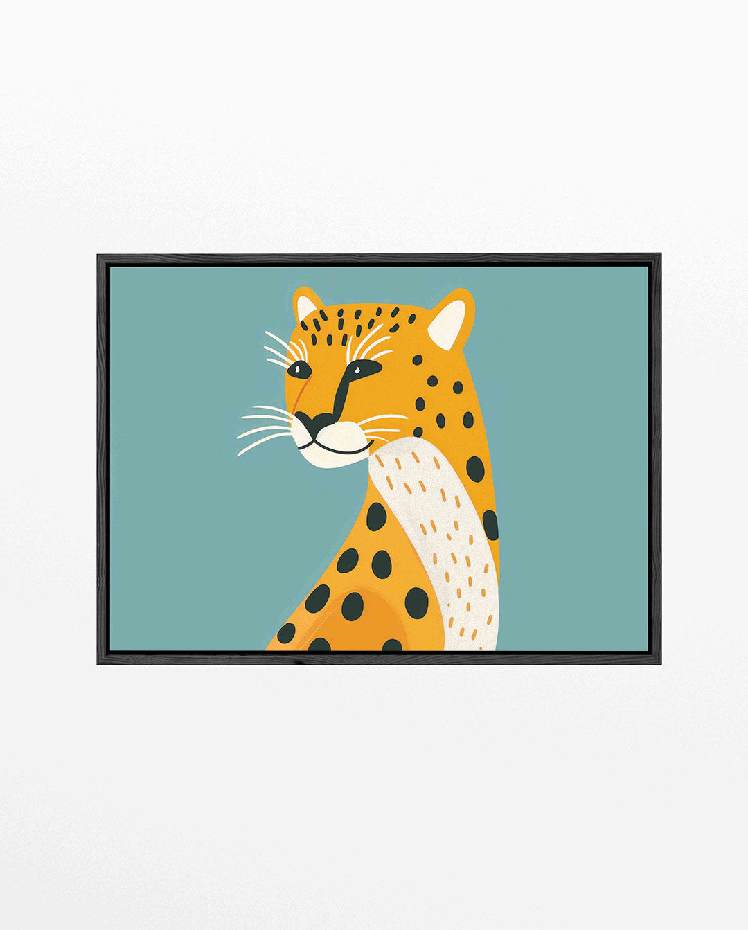 Luipaard illustratie Kunstwerk