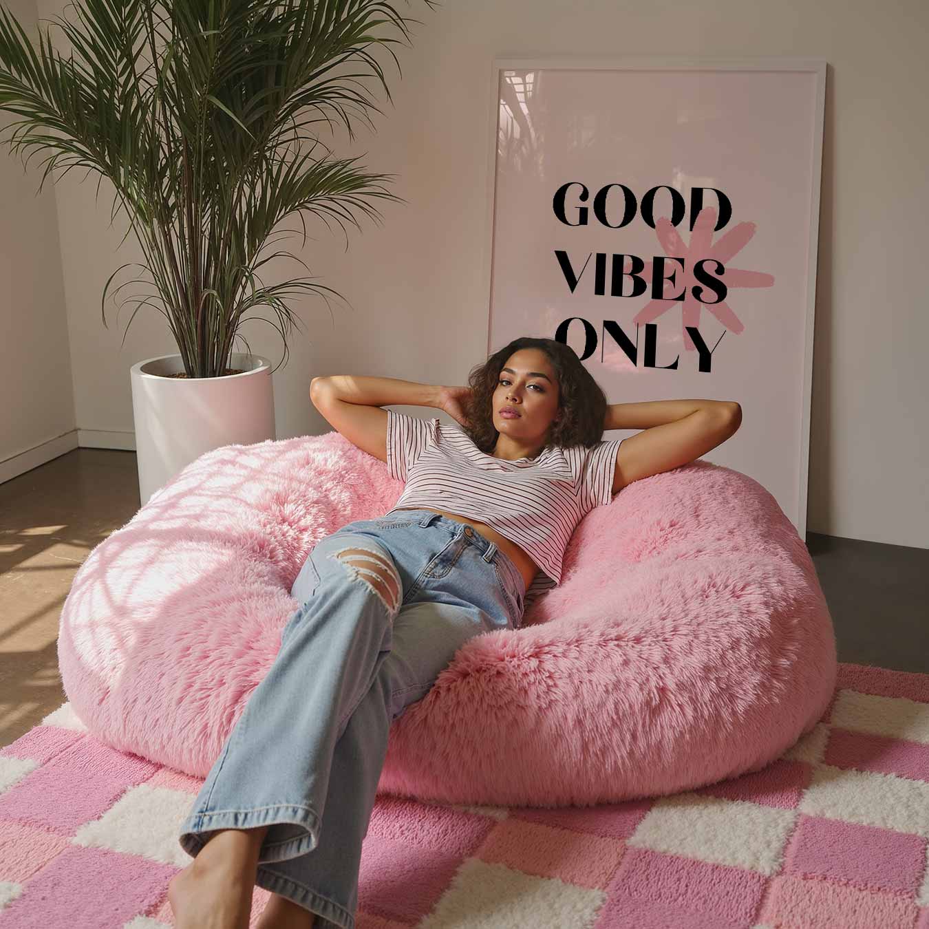 Good Vibes Only Poster-WallArtistic