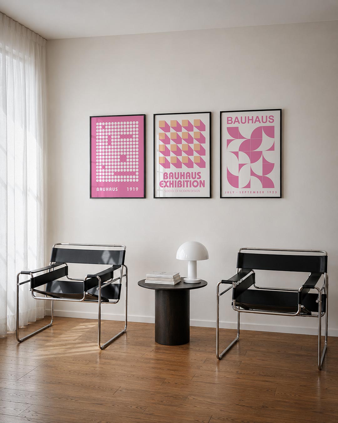 Ritmische puntstructuur Posterset