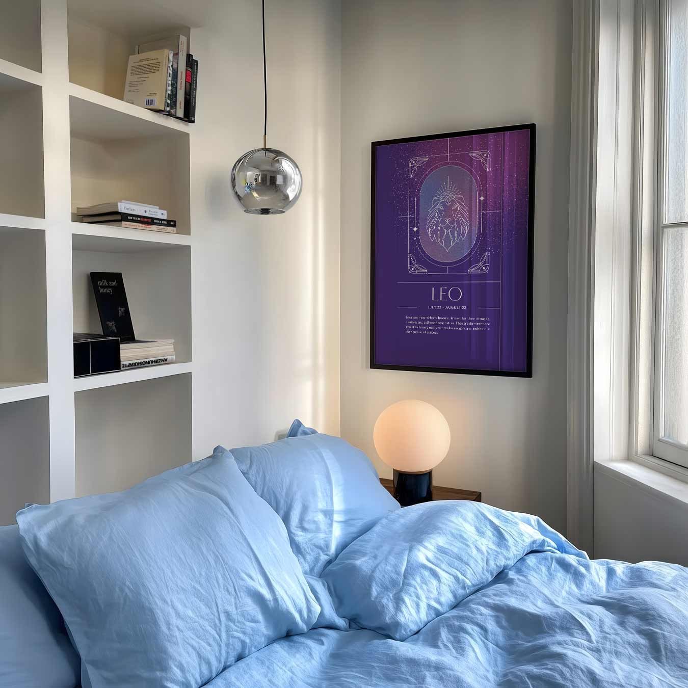 Leo Zodiac Poster-WallArtistic