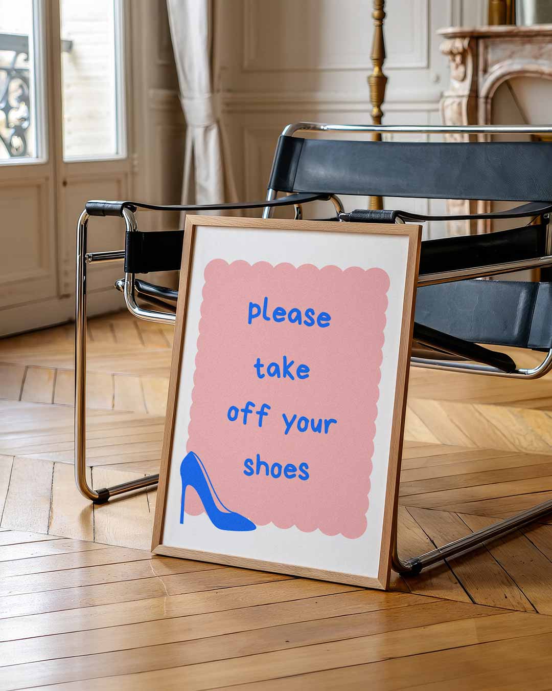 Stijlvolle Schoenen-Poster-WallArtistic